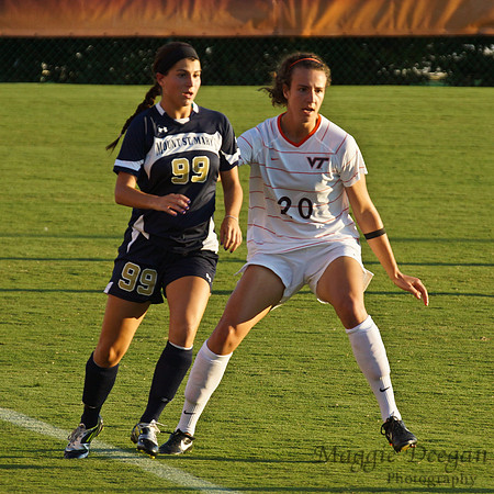 Virginia Tech University Hokies Mount St. Mary's University Mountainers women's soccer