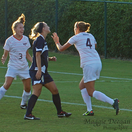 Virginia Tech University Hokies Mount St. Mary's University Mountainers women's soccer