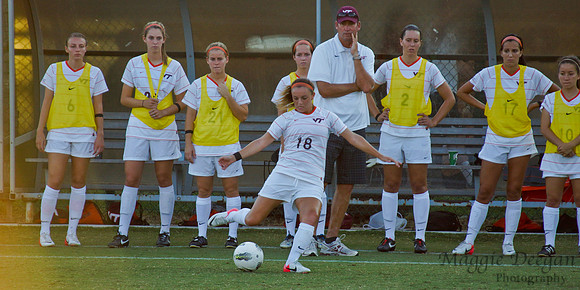 Virginia Tech University Hokies Mount St. Mary's University Mountainers women's soccer