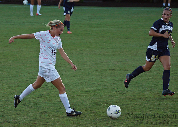 Virginia Tech University Hokies Mount St. Mary's University Mountainers women's soccer
