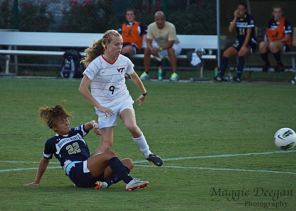 Virginia Tech University Hokies Mount St. Mary's University Mountainers women's soccer