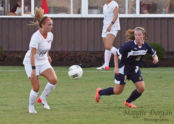 Virginia Tech University Hokies Mount St. Mary's University Mountainers women's soccer