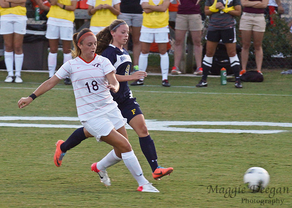 Virginia Tech University Hokies Mount St. Mary's University Mountainers women's soccer