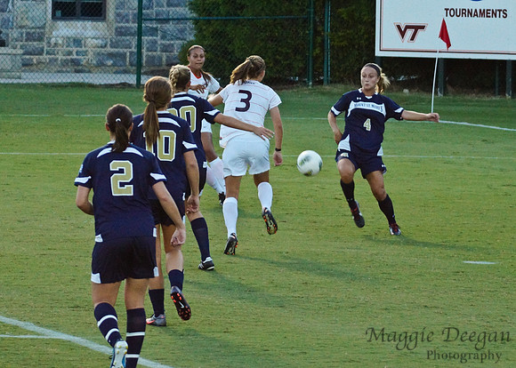 Virginia Tech University Hokies Mount St. Mary's University Mountainers women's soccer