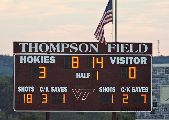 Virginia Tech University Hokies Mount St. Mary's University Mountainers women's soccer
