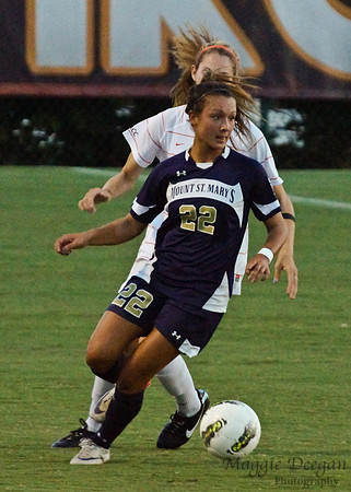 Virginia Tech University Hokies Mount St. Mary's University Mountainers women's soccer