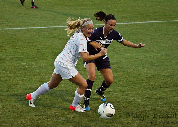Virginia Tech University Hokies Mount St. Mary's University Mountainers women's soccer