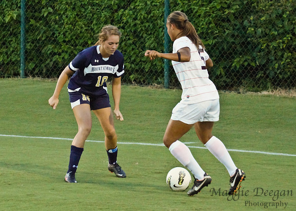 Virginia Tech University Hokies Mount St. Mary's University Mountainers women's soccer