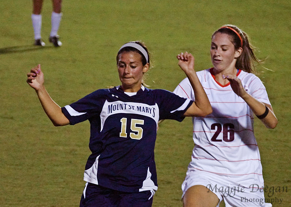 Virginia Tech University Hokies Mount St. Mary's University Mountainers women's soccer