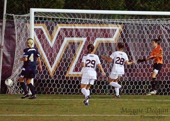 Virginia Tech University Hokies Mount St. Mary's University Mountainers women's soccer