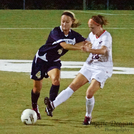 Virginia Tech University Hokies Mount St. Mary's University Mountainers women's soccer