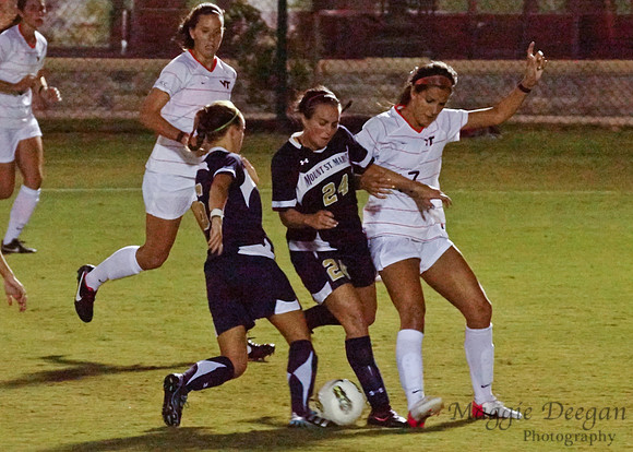 Virginia Tech University Hokies Mount St. Mary's University Mountainers women's soccer