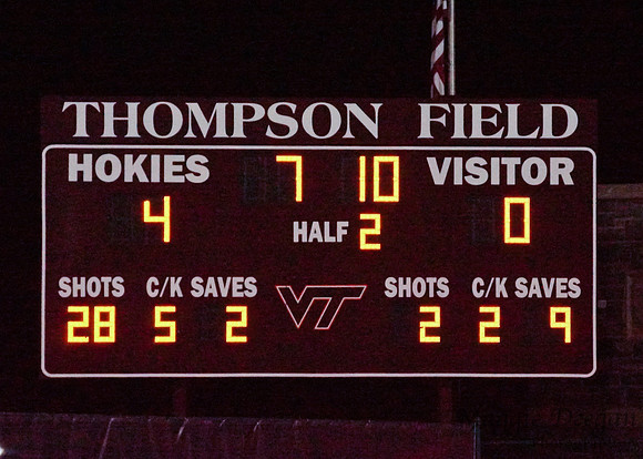 Virginia Tech University Hokies Mount St. Mary's University Mountainers women's soccer