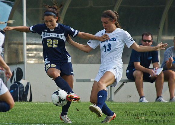 Saint Peter's University Mount St. Mary's University women's soccer