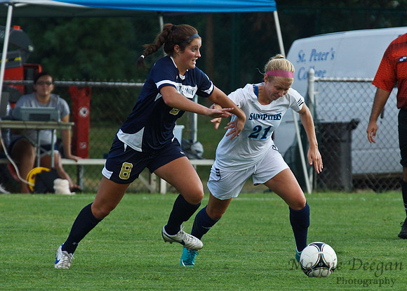 Saint Peter's University Mount St. Mary's University women's soccer