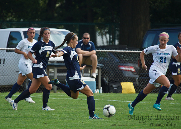 Saint Peter's University Mount St. Mary's University women's soccer