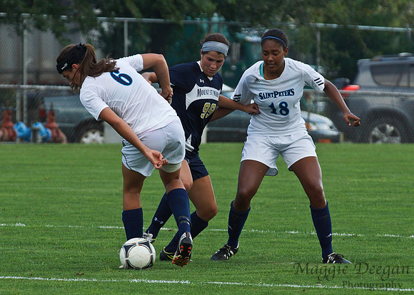 Saint Peter's University Mount St. Mary's University women's soccer