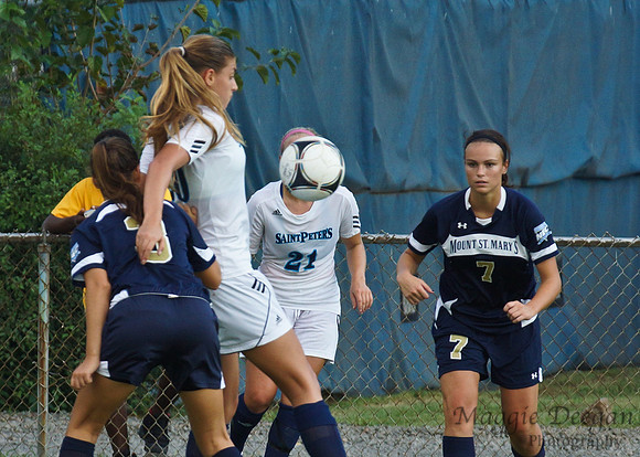 Saint Peter's University Mount St. Mary's University women's soccer