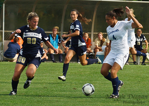 Saint Peter's University Mount St. Mary's University women's soccer