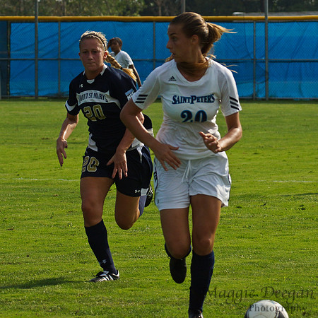 Saint Peter's University Mount St. Mary's University women's soccer