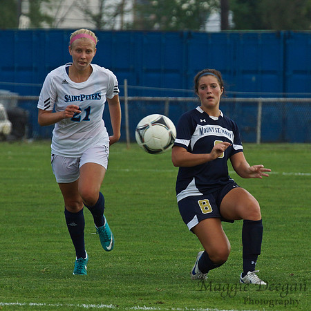 Saint Peter's University Mount St. Mary's University women's soccer
