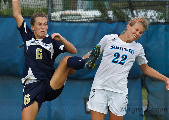 Saint Peter's University Mount St. Mary's University women's soccer