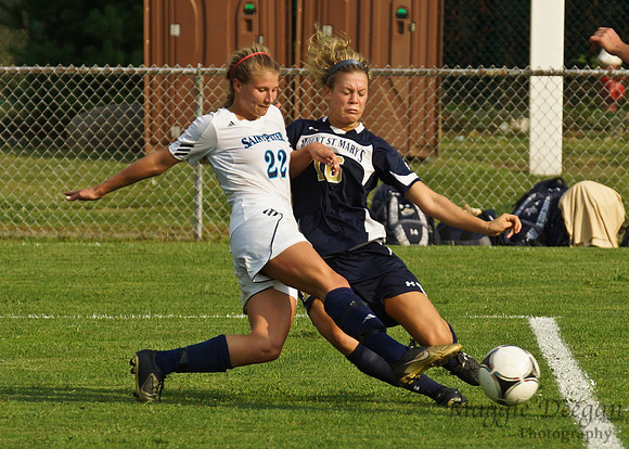Saint Peter's University Mount St. Mary's University women's soccer