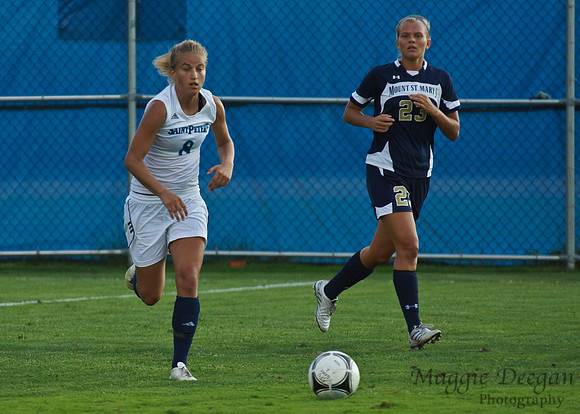 Saint Peter's University Mount St. Mary's University women's soccer