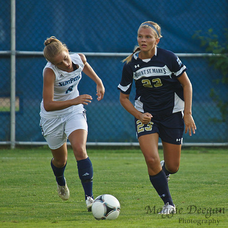 Saint Peter's University Mount St. Mary's University women's soccer