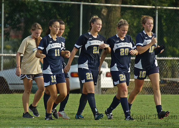 Saint Peter's University Mount St. Mary's University women's soccer