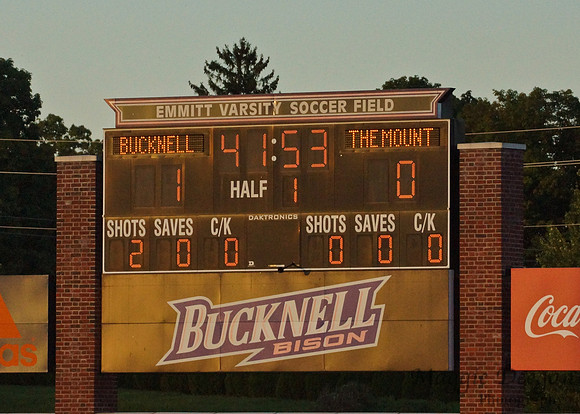Bucknell University Mount St. Mary's University women's soccer