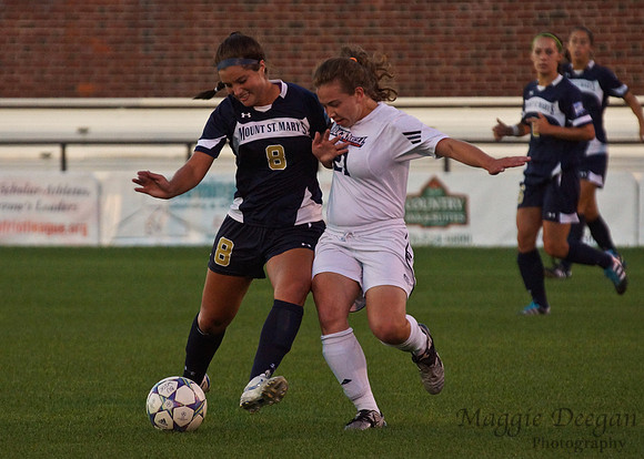 Bucknell University Mount St. Mary's University women's soccer