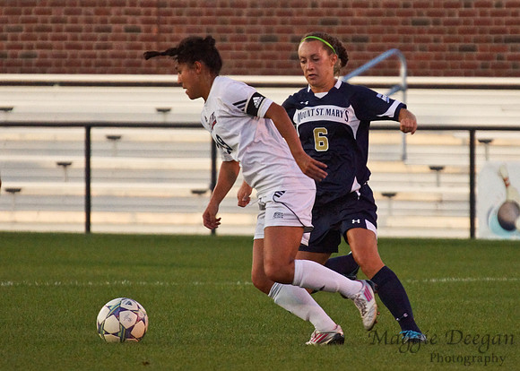 Bucknell University Mount St. Mary's University women's soccer