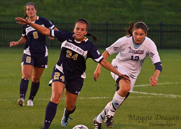 Bucknell University Mount St. Mary's University women's soccer