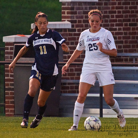 Bucknell University Mount St. Mary's University women's soccer