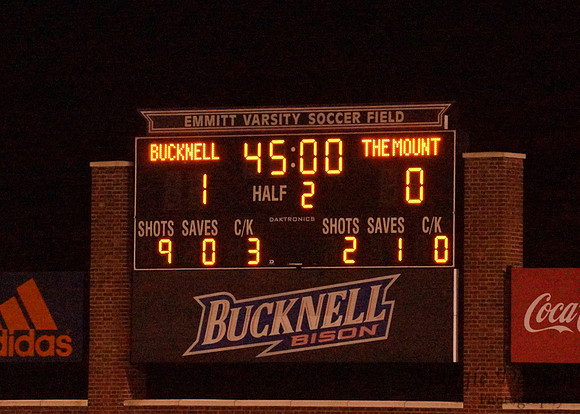 Bucknell University Mount St. Mary's University women's soccer