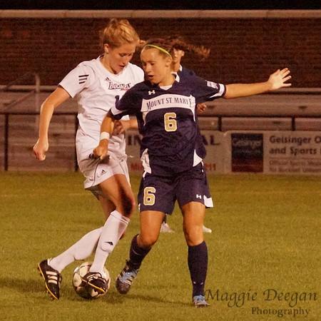 Bucknell University Mount St. Mary's University women's soccer