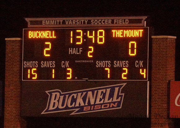 Bucknell University Mount St. Mary's University women's soccer