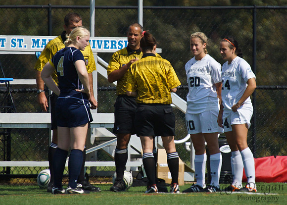 Mount St. Mary's University U.S. Naval Academy Women's soccer