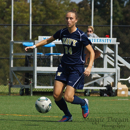 Mount St. Mary's University U.S. Naval Academy Women's soccer