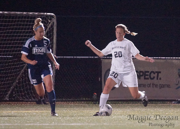 Mount St. Mary's University Robert Morris University Women's Soccer