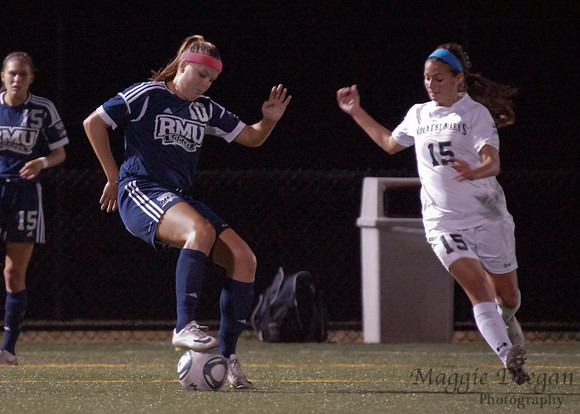Mount St. Mary's University Robert Morris University Women's Soccer