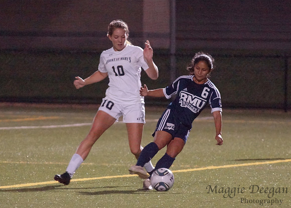 Mount St. Mary's University Robert Morris University Women's Soccer