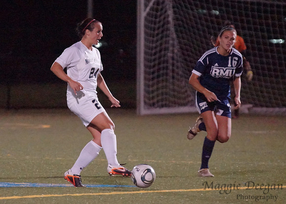 Mount St. Mary's University Robert Morris University Women's Soccer