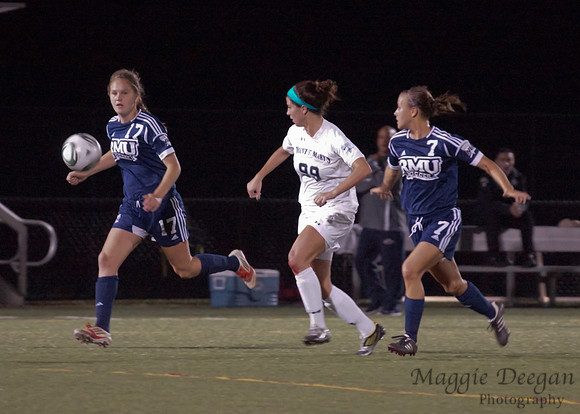 Mount St. Mary's University Robert Morris University Women's Soccer