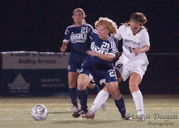 Mount St. Mary's University Robert Morris University Women's Soccer