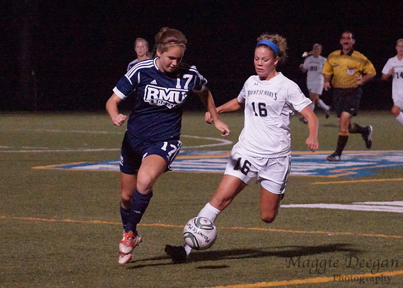 Mount St. Mary's University Robert Morris University Women's Soccer