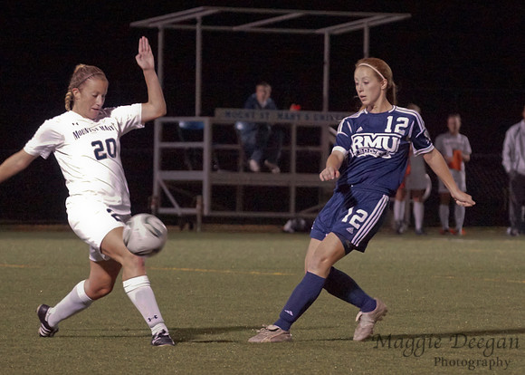 Mount St. Mary's University Robert Morris University Women's Soccer