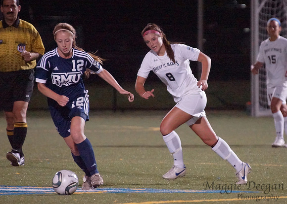 Mount St. Mary's University Robert Morris University Women's Soccer