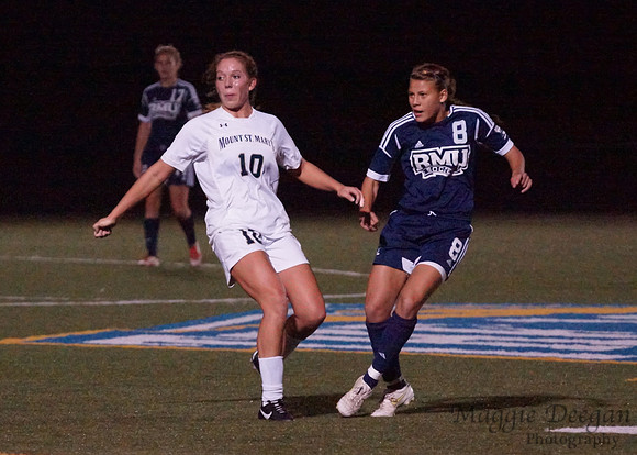Mount St. Mary's University Robert Morris University Women's Soccer